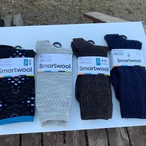 Smartwool Women’s Socks - Black, Gray, Brown, and Blue
